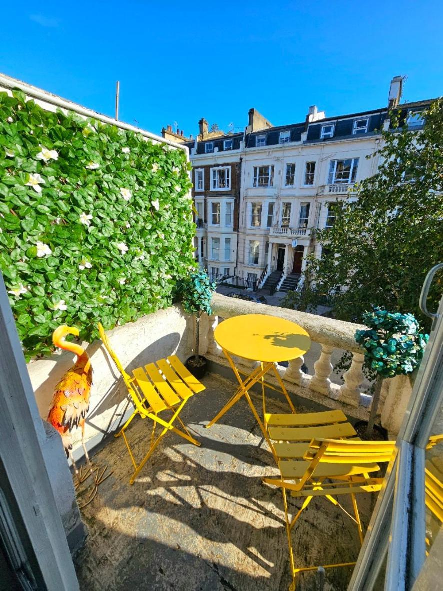 Charming Home With Private Balcony, On 1St Floor, With 2 Bathrooms, 3 Min Walk To Earl'S Court Station London Luaran gambar