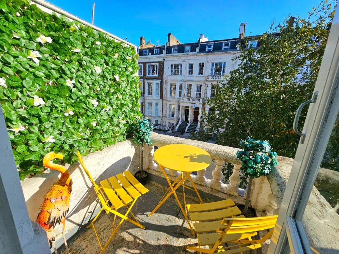 Charming Home With Private Balcony, On 1St Floor, With 2 Bathrooms, 3 Min Walk To Earl'S Court Station London Luaran gambar